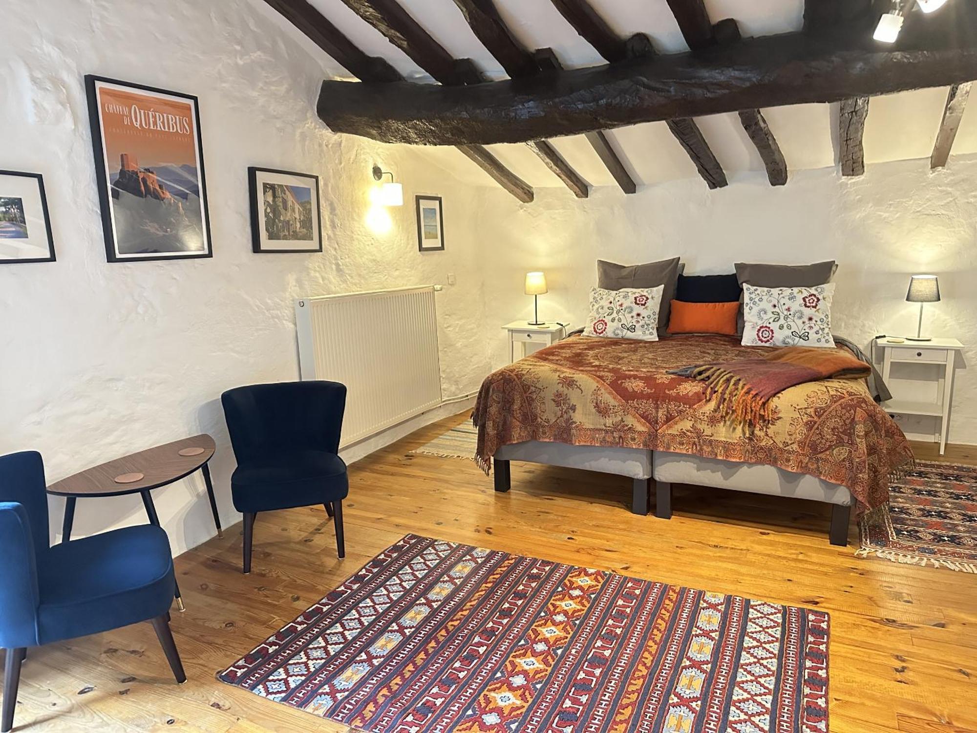Les Deux Chevaux Chambres D'Hotes Rouvenac Esterno foto